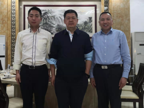 中紀委國際合作局郭松江局長、人民日報社馬海濤副總編親臨新望視察指導